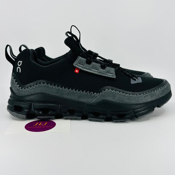 On Running Women's Cloud Away Toggle Running Sneaker Shoes Black/Rock Size 10 - Picture 1 of 11